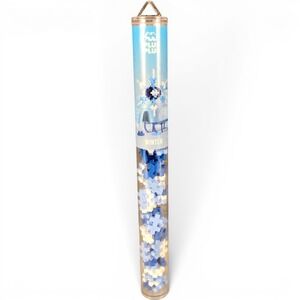 Plus-Plus Winter 70 Piece Building Set Blue White Snowflake Tube 04116 Denmark